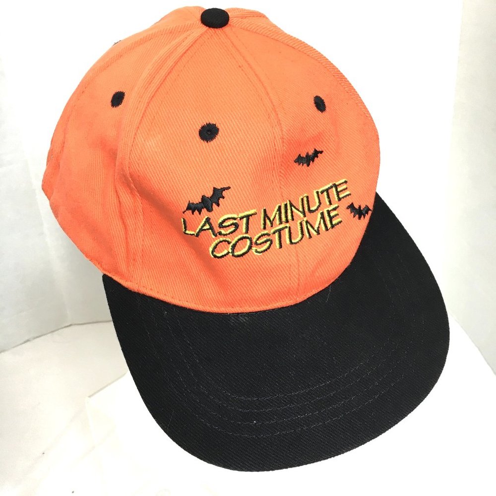 HALLOWEEN HAT  “Last Minute costume” Snapback Hat